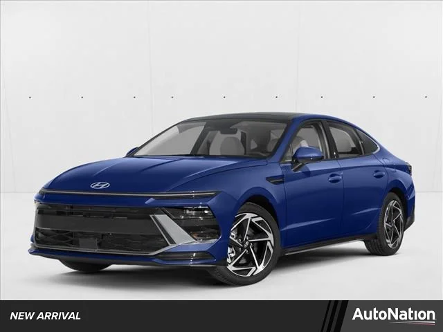Used 2024 Carbon Blue Hyundai SEL image 1