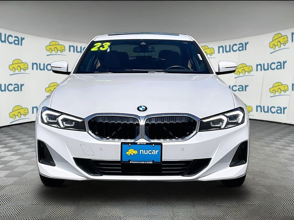 Used 2023 Mineral White Metallic BMW 330i xDrive image 2