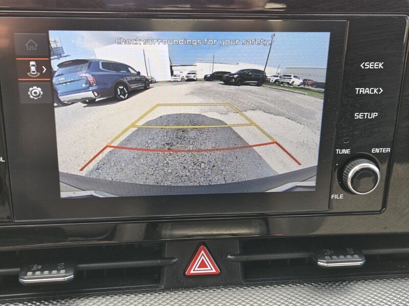 Used 2023 Black Kia LX image 16
