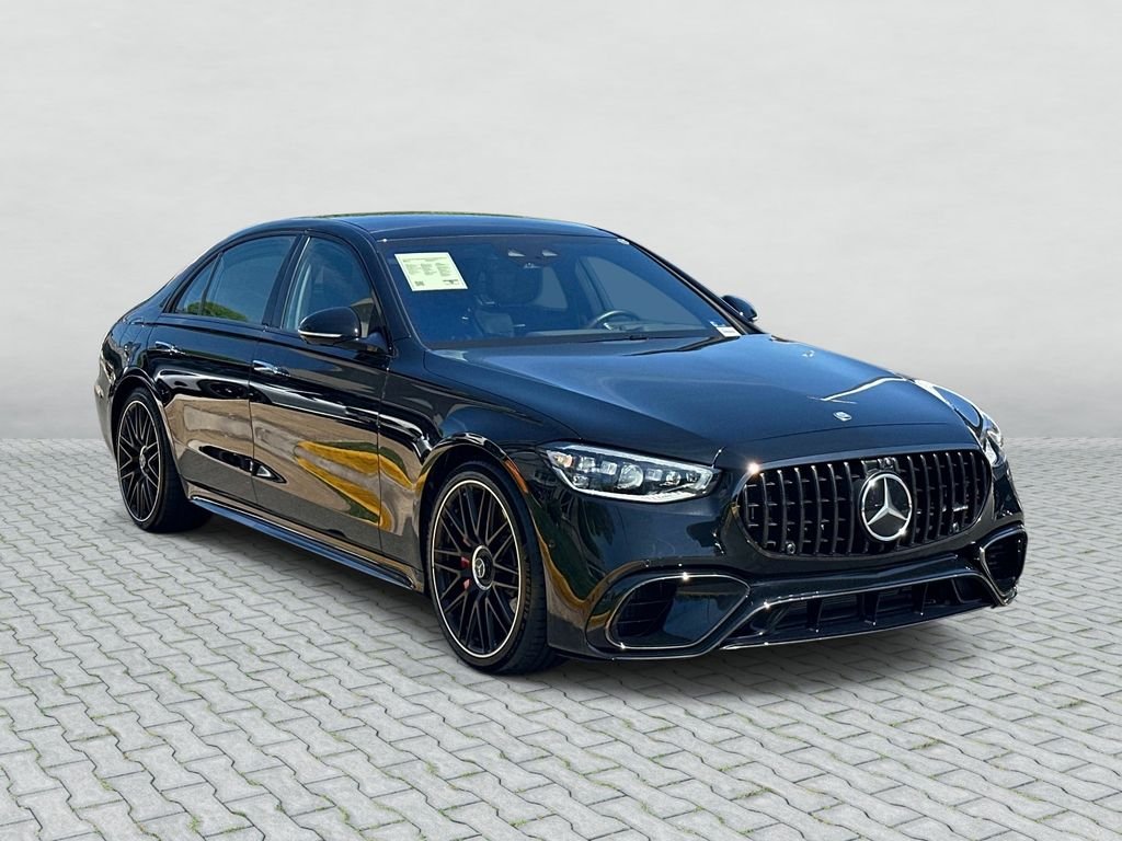 Certified Used 2025 Black Mercedes-Benz S 63 E AMG® image 8