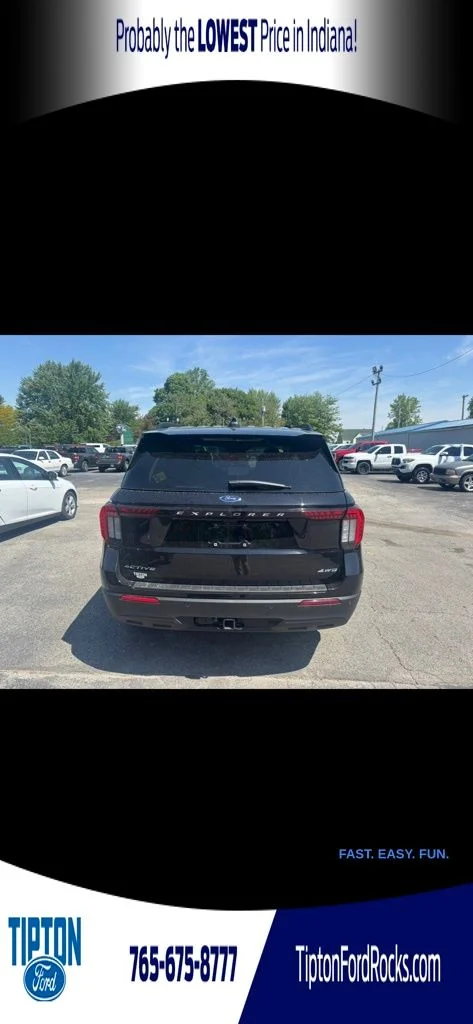 New 2026 Black Ford Active image 24