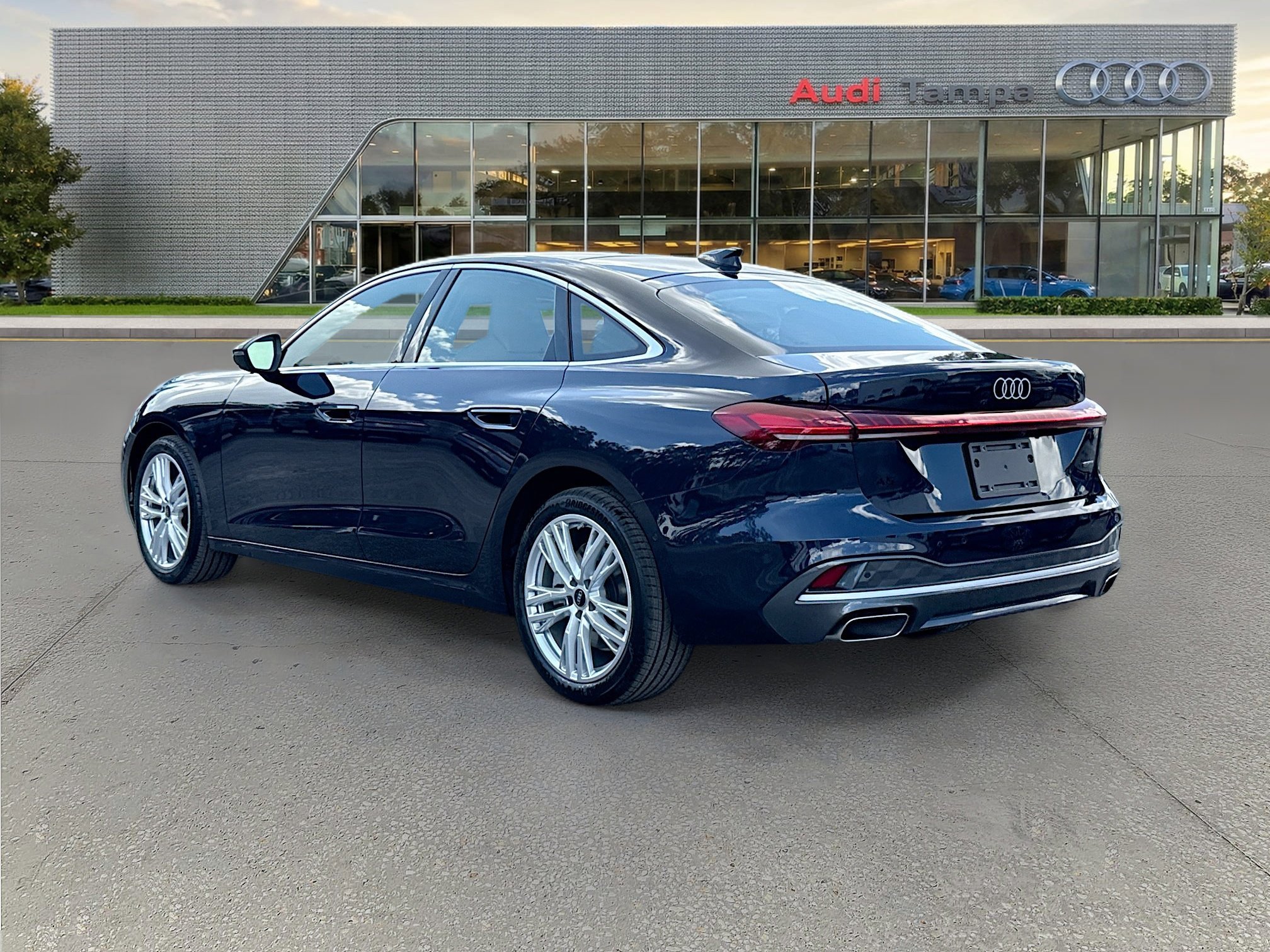 New 2026 Firmament Blue Metallic Audi Premium Plus image 5