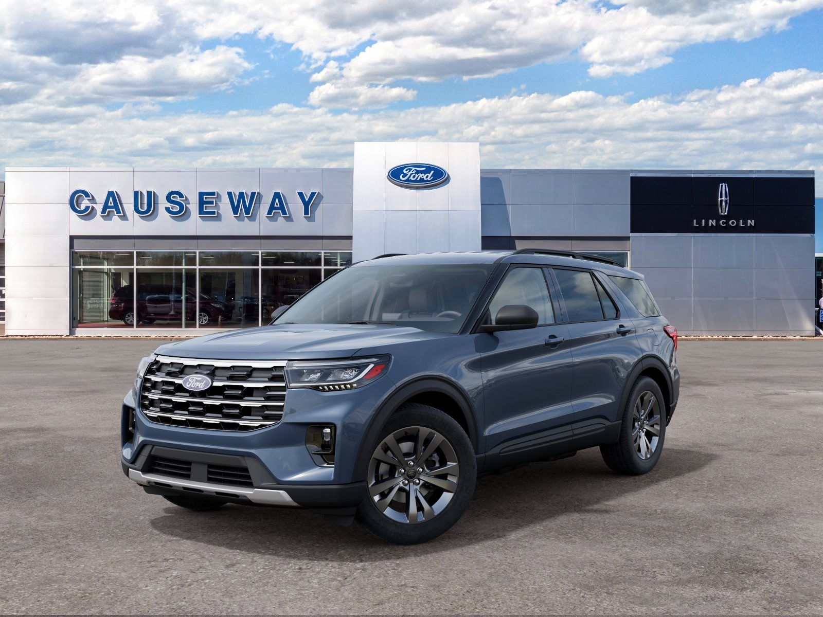 New 2027 Vapor Blue Metallic Ford Active image 2