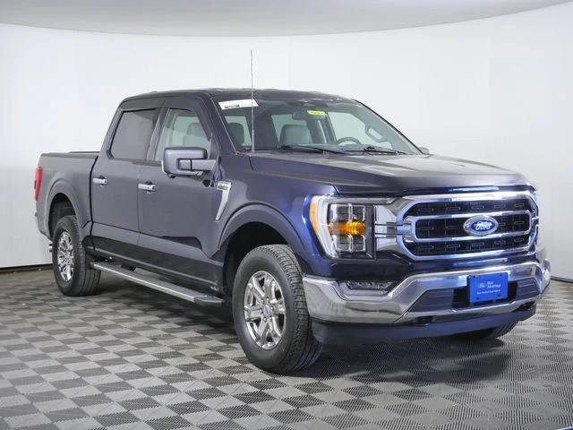 Certified Used 2023 Blue Ford XLT image 1