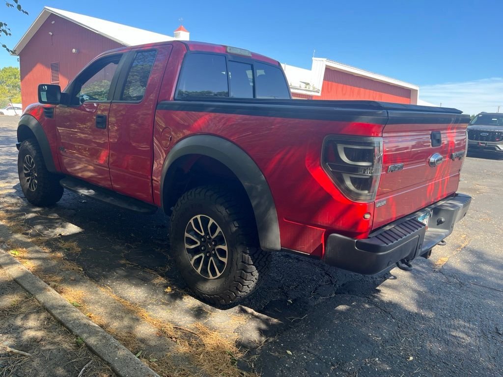 Used 2013 Red Ford SVT Raptor image 4