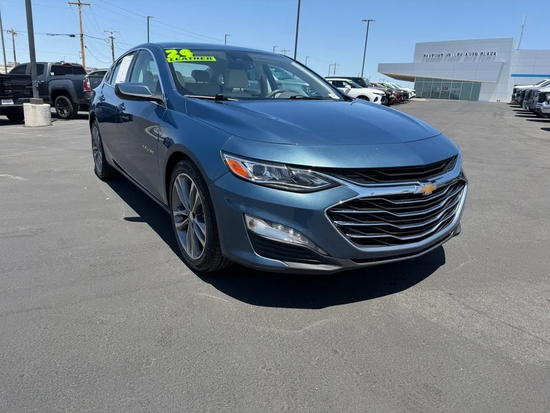 Used 2024 Lakeshore Blue Metallic Chevrolet 2LT image 1