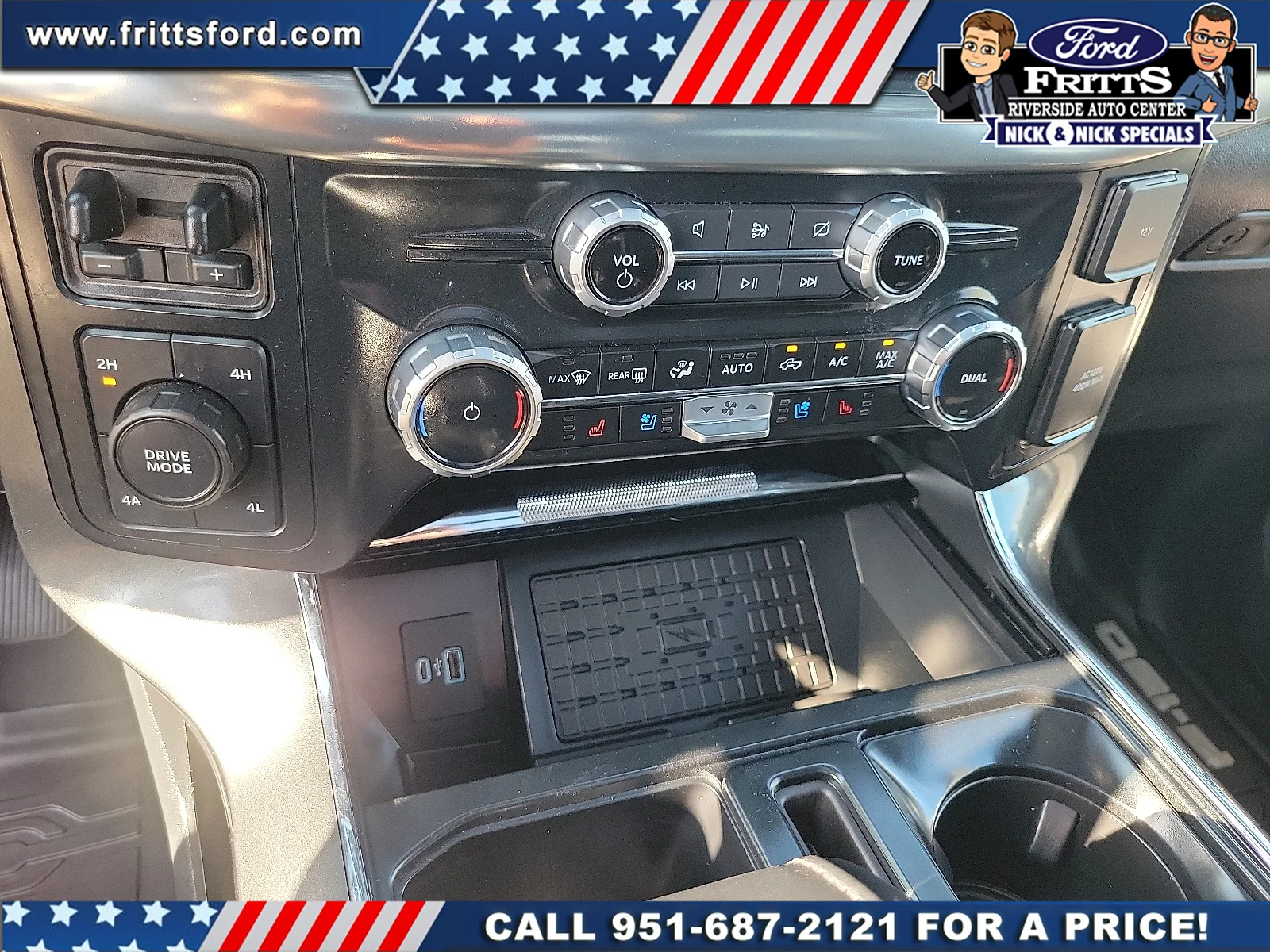 Certified Used 2023 Blue Metallic Ford LARIAT image 9