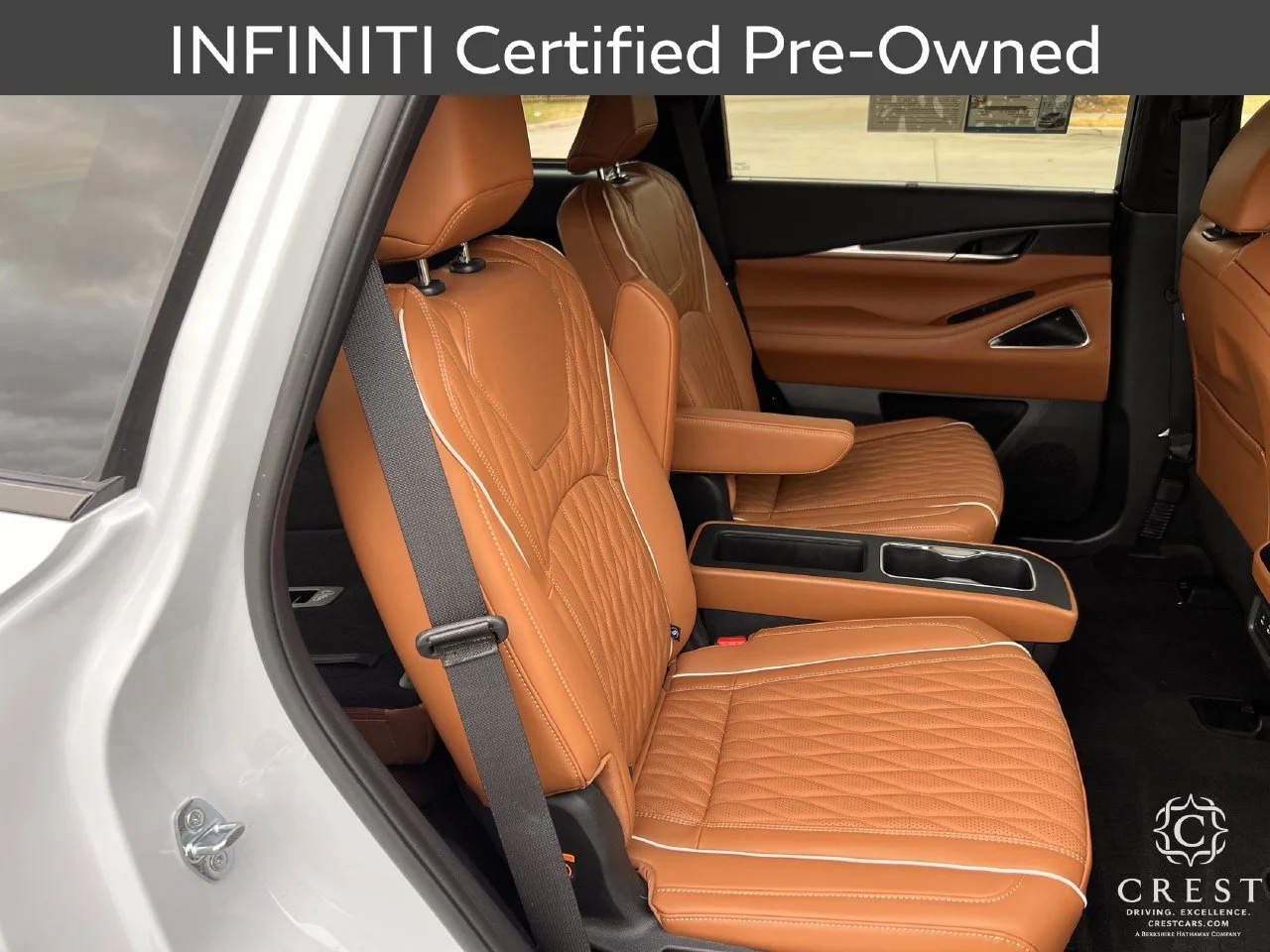 Certified Used 2027 Radiant White Black Obsidian INFINITI AUTOGRAPH image 30