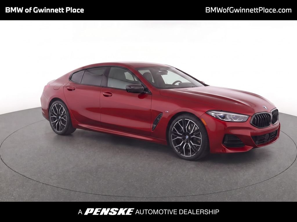 Used 2024 Red Metallic BMW M850i xDrive Gran Coupe image 1