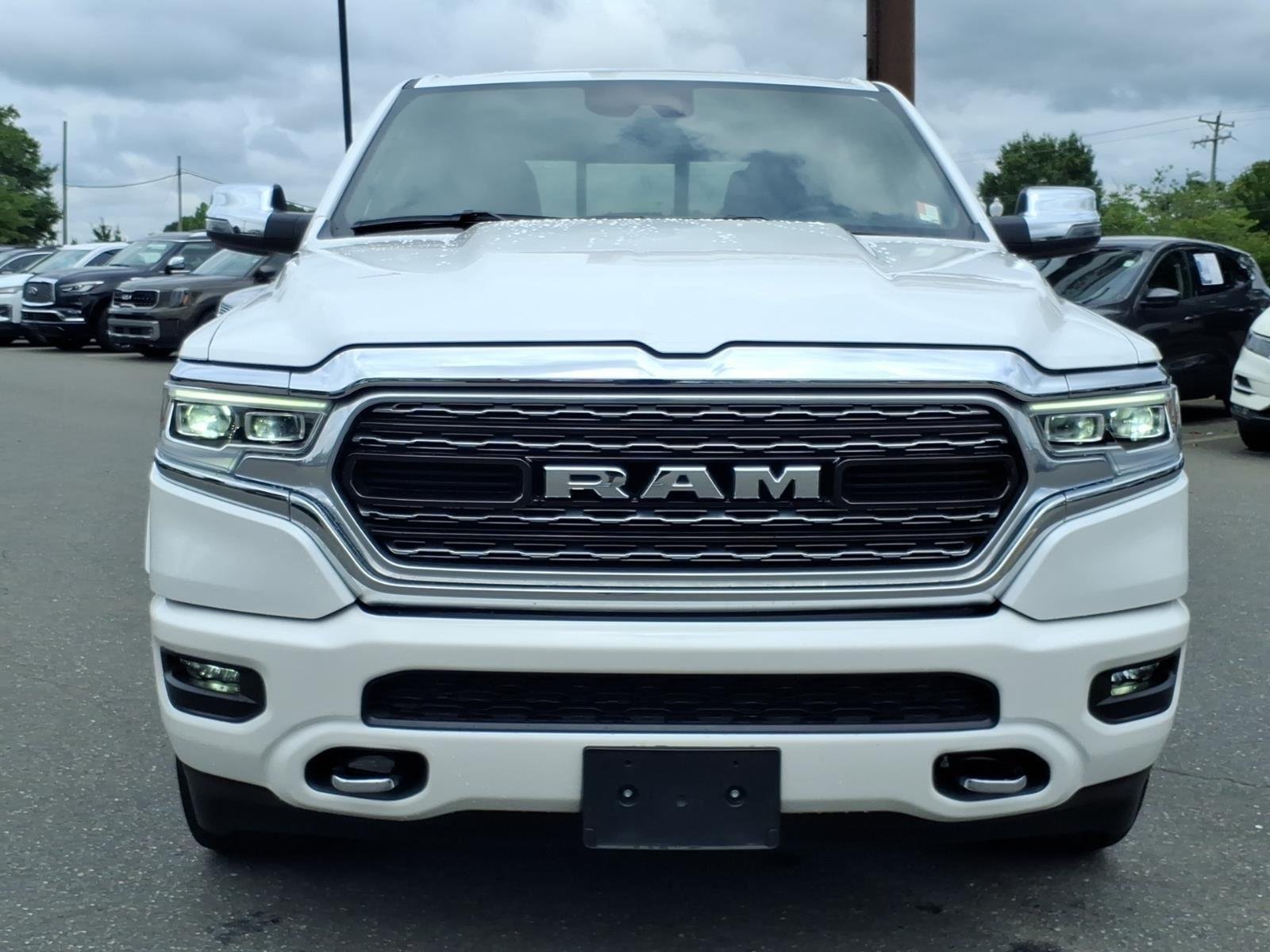 Used 2024 Ivory White Tri-Coat Pearlcoat Ram Limited image 13