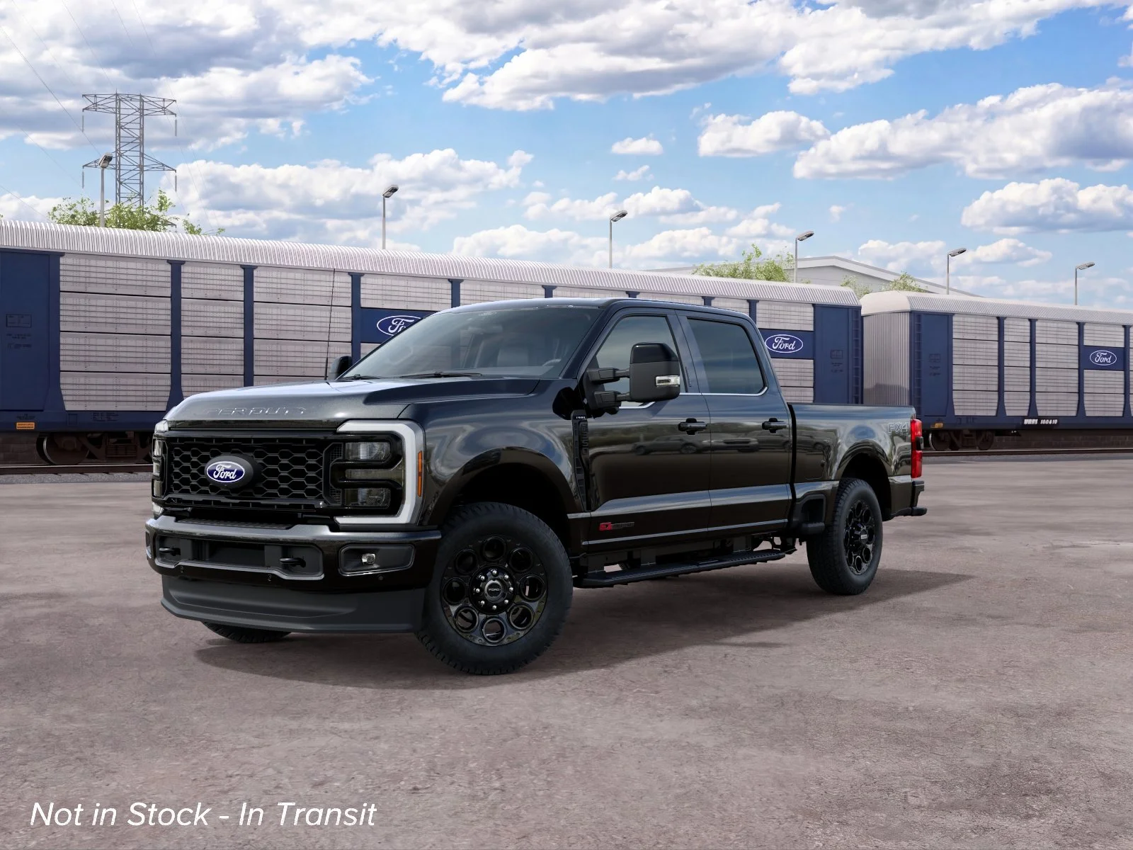 New 2027 Agate Black Metallic Ford F-350® Lariat® image 2