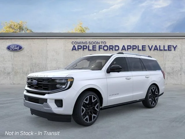 New 2026 White Metallic Ford Platinum image 1