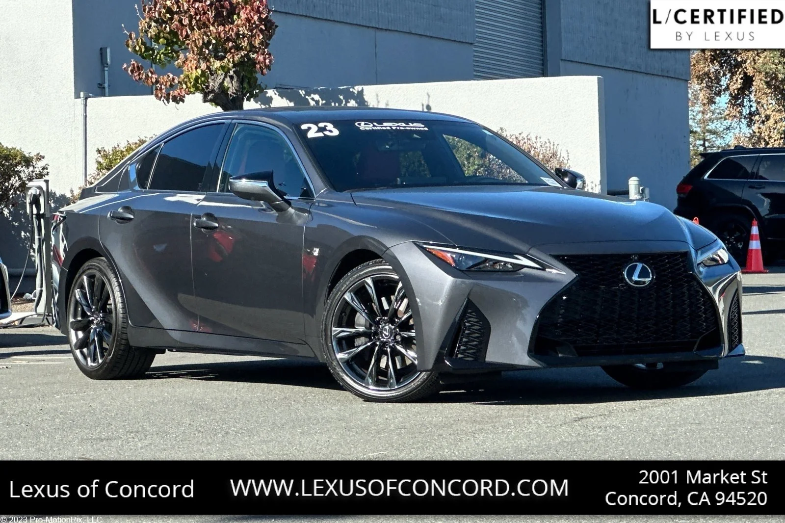 Certified Used 2023 Cloudburst Gray Lexus 350 F SPORT image 1