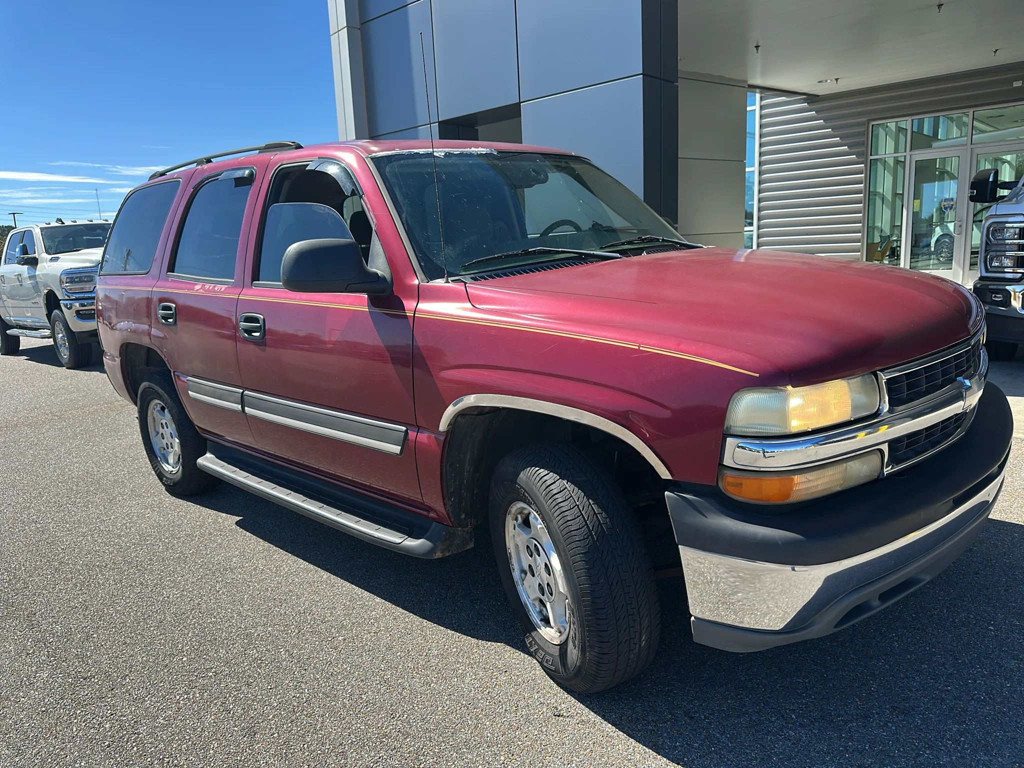 Used 2004 Sport Red Metallic Chevrolet LS image 3