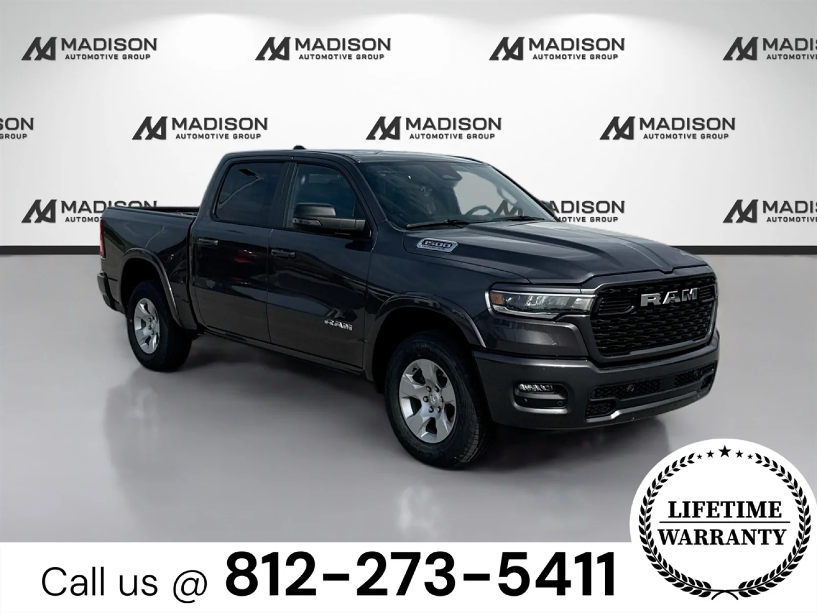 New 2026 Granite Crystal Metallic Clearcoat Ram Big Horn image 3