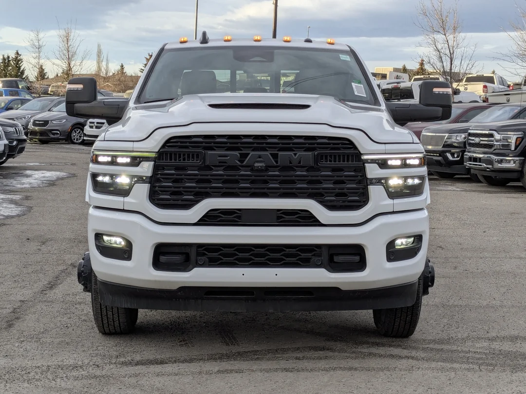 New 2026 White RAM Limited - - Dually Max Tow Grp - Night Edition - Power Sunroof & More! image 3