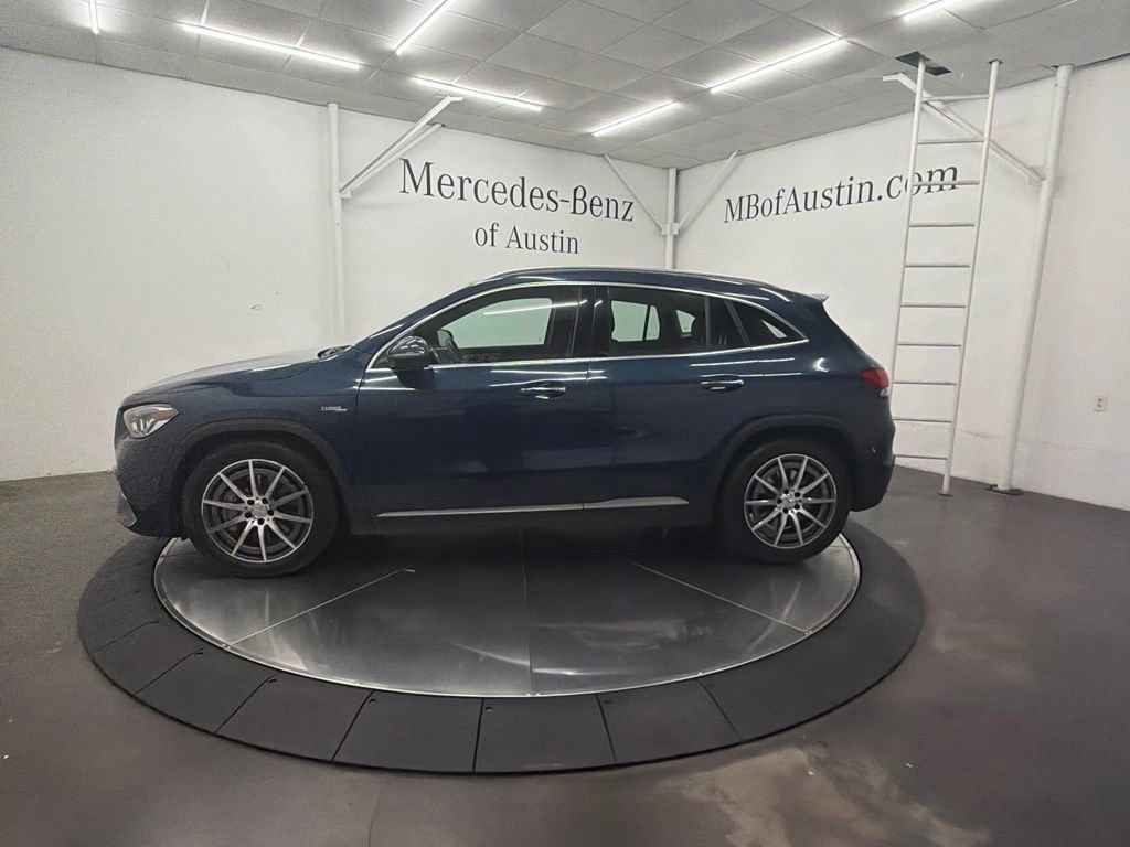 Certified Used 2021 Blue Mercedes-Benz GLA 35 AMG® image 4