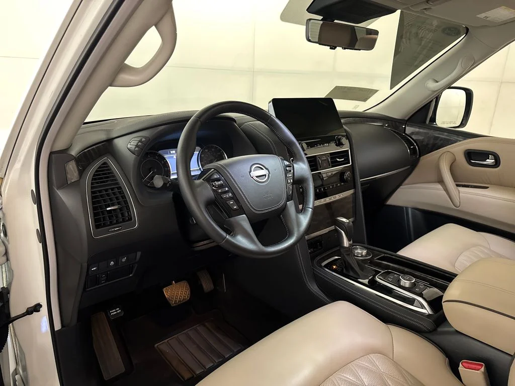 Certified Used 2024 White Nissan Platinum image 6