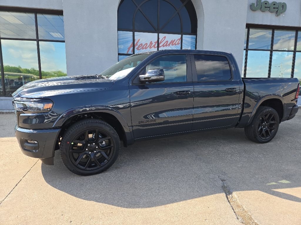 New 2026 Forged Blue Metallic Exterior Paint RAM Laramie image 4