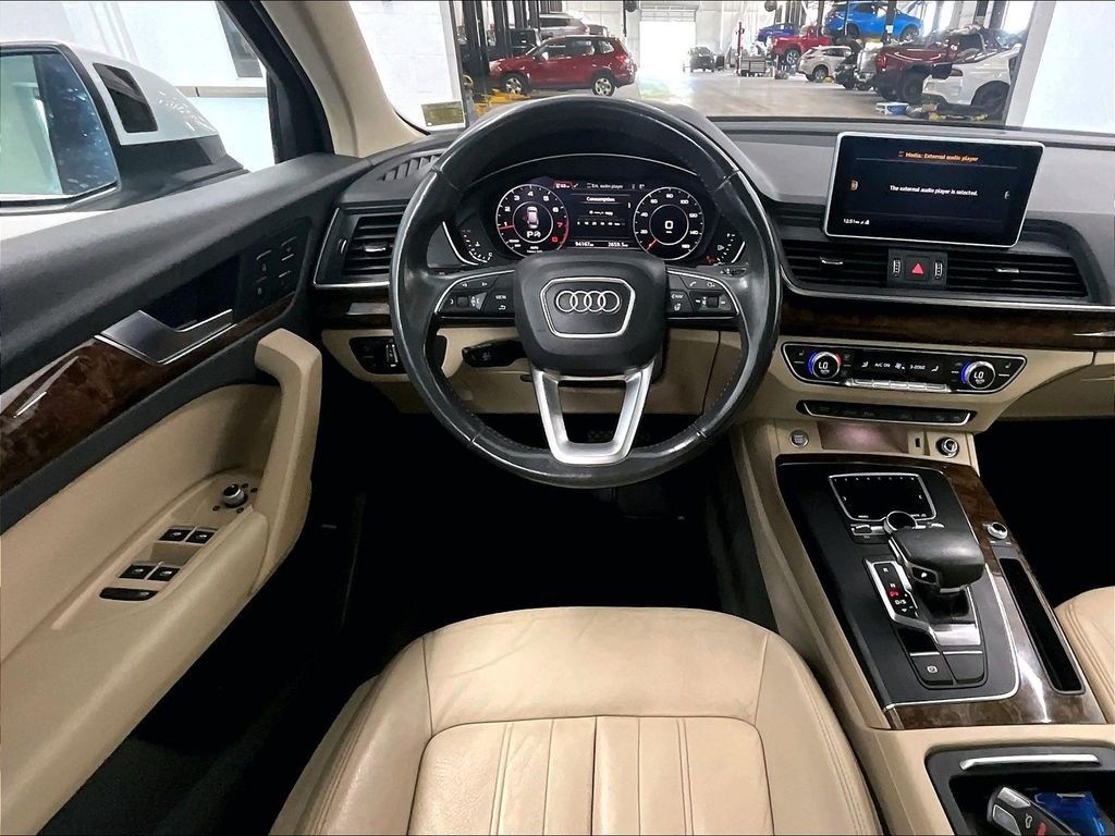 Used 2018 Ibis White Audi 2.0T Premium Plus image 17