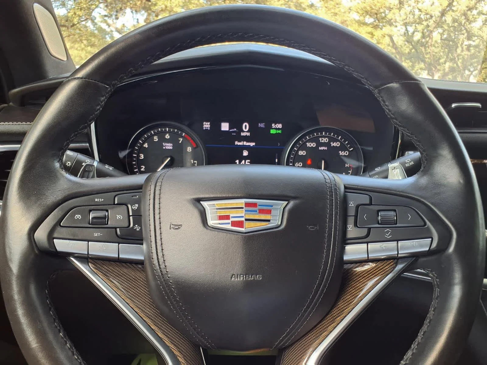 Used 2024 Radiant Red Tintcoat Cadillac Sport image 30