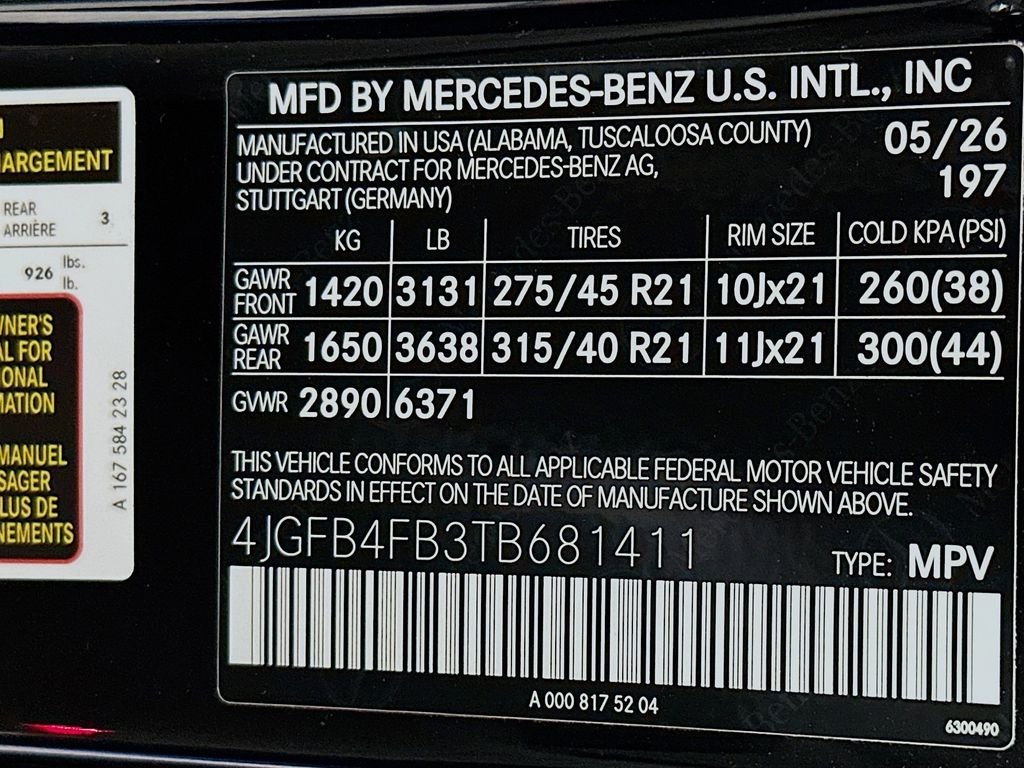 New 2026 Obsidian Black Metallic Mercedes-Benz GLE 350 image 32