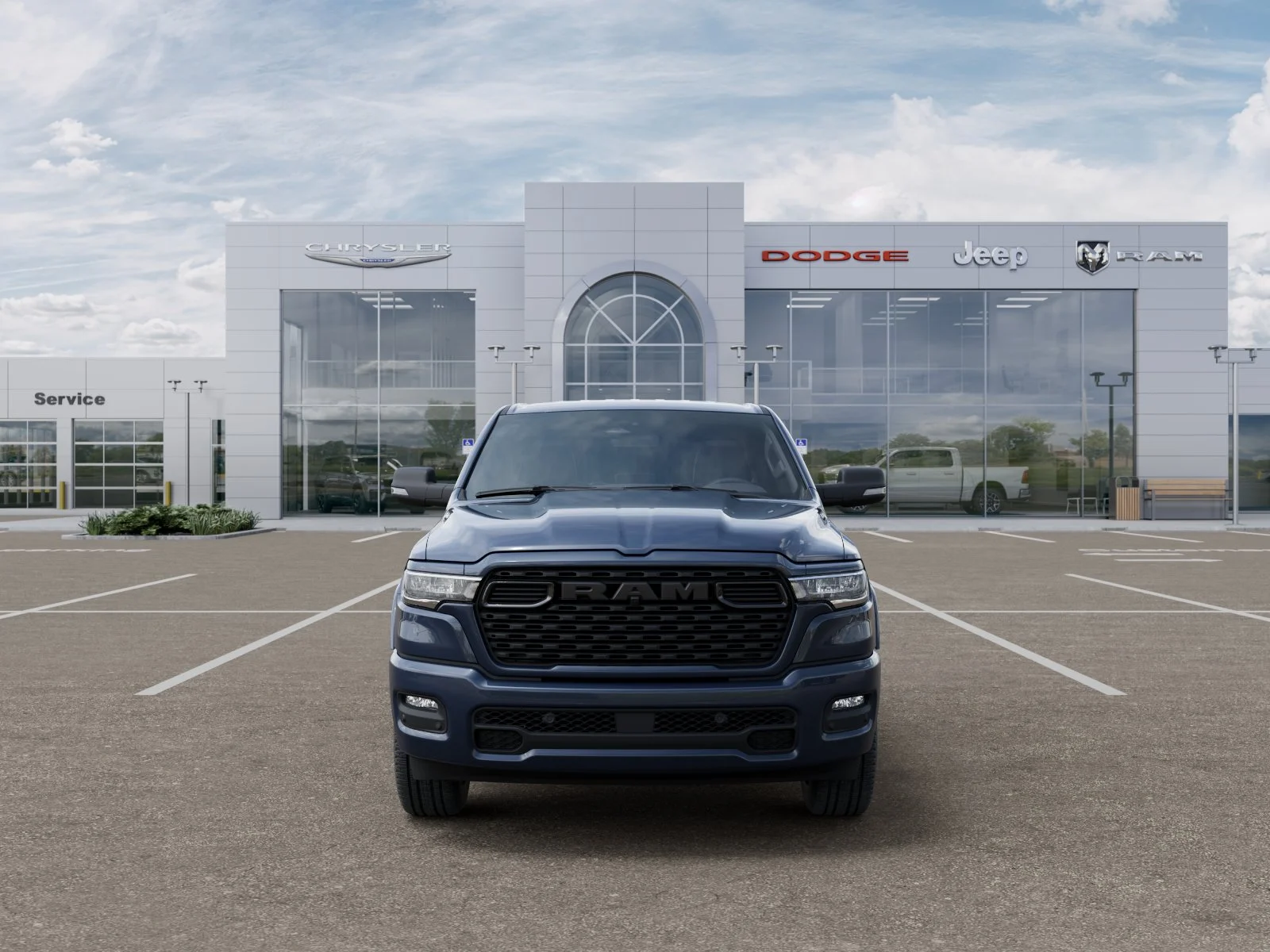 New 2026 Forged Blue Metallic RAM Big Horn/Lone Star image 32