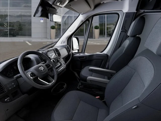 New 2026 Bright White Clear-Coat Exterior Paint RAM 1500 Low Roof Cargo Van 118 WB image 48