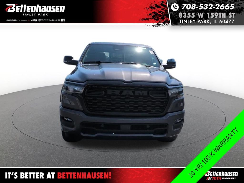 New 2026 Granite Crystal Metallic Clear-Coat Exterior Paint RAM Big Horn/Lone Star image 2
