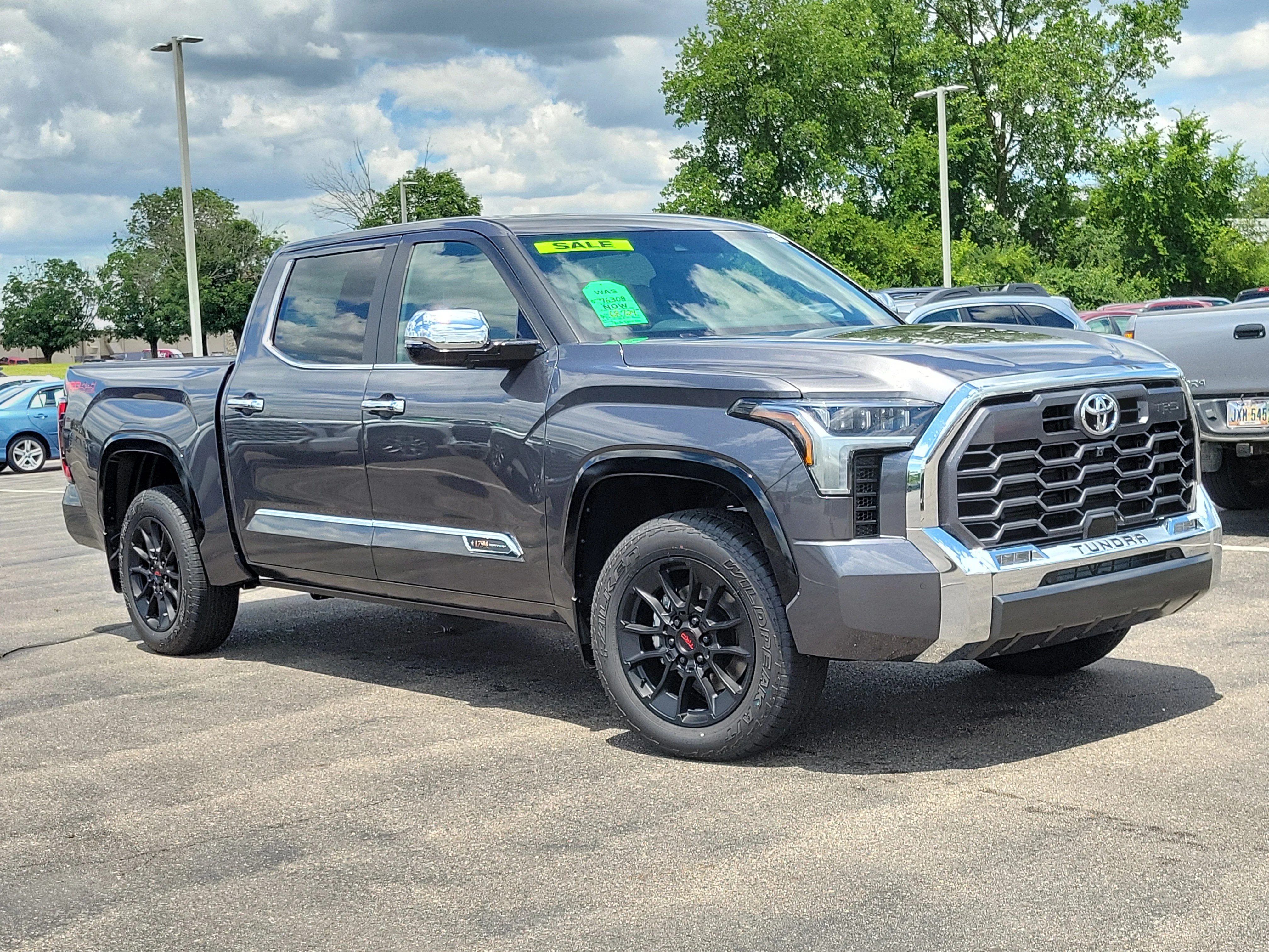 New 2026 Magnetic Gray Metallic Toyota 1794 Edition CrewMax 5.5
