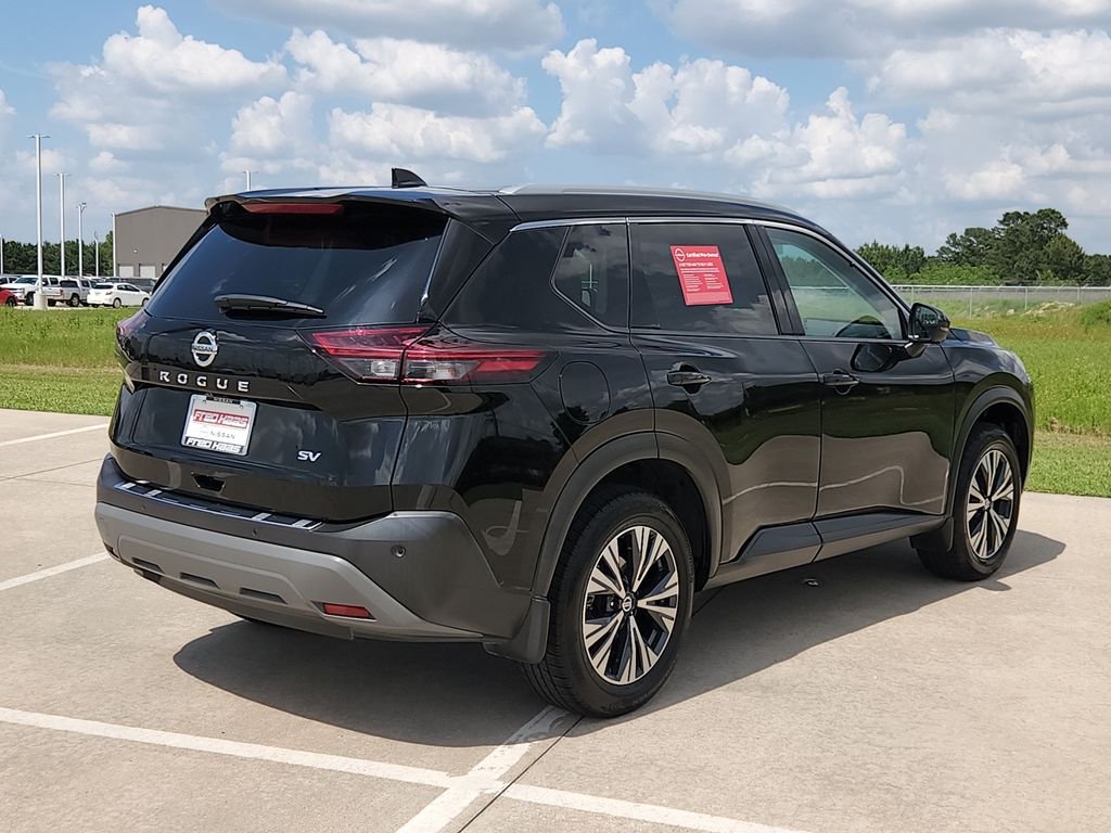 Certified Used 2021 Black Nissan SV image 4