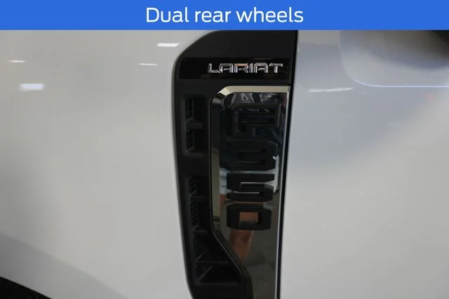 New 2026 Star White Metallic Tri-Coat Ford F-350® Lariat® image 23