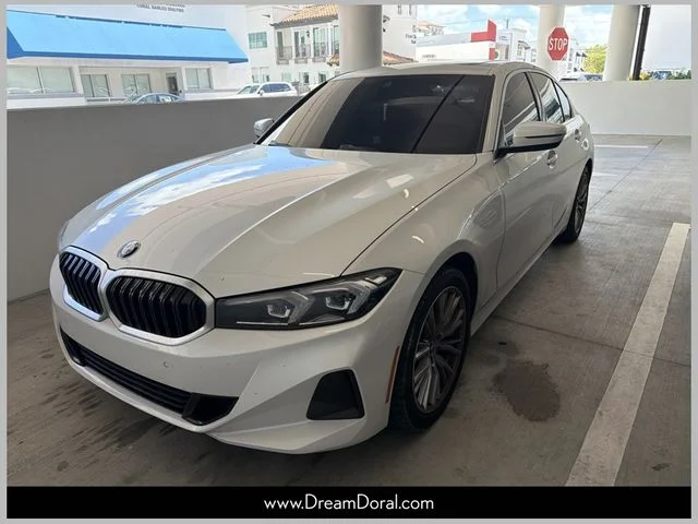 Used 2024 White BMW 330i image 1