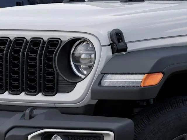 New 2026 Bright White Clear-Coat Exterior Paint Jeep Sport S image 6
