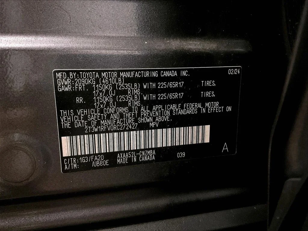 Used 2024 Gray Toyota XLE image 39