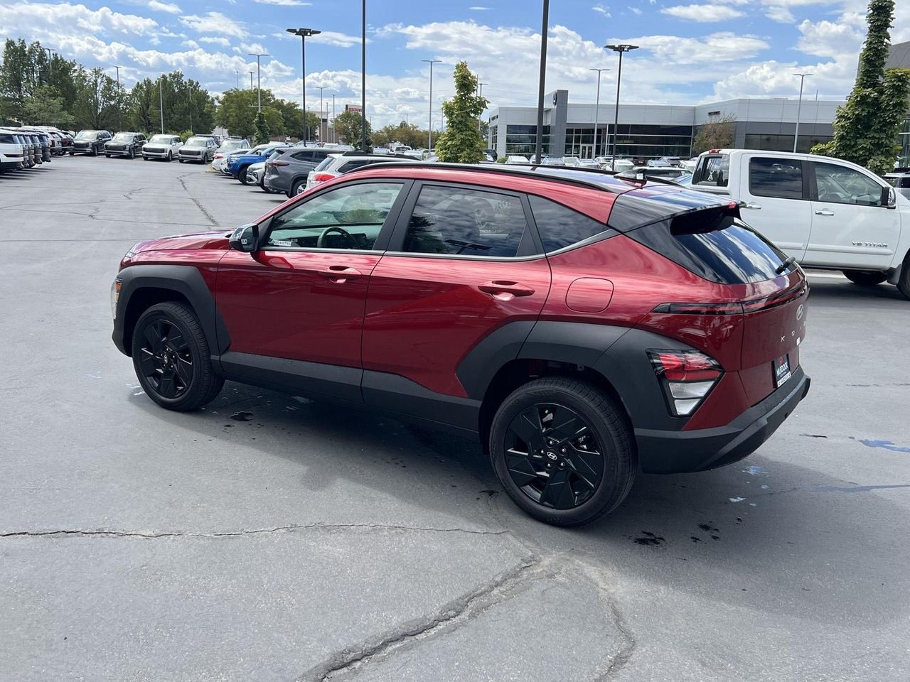New 2026 Ultimate Red Metallic Hyundai SEL Sport AWD image 11