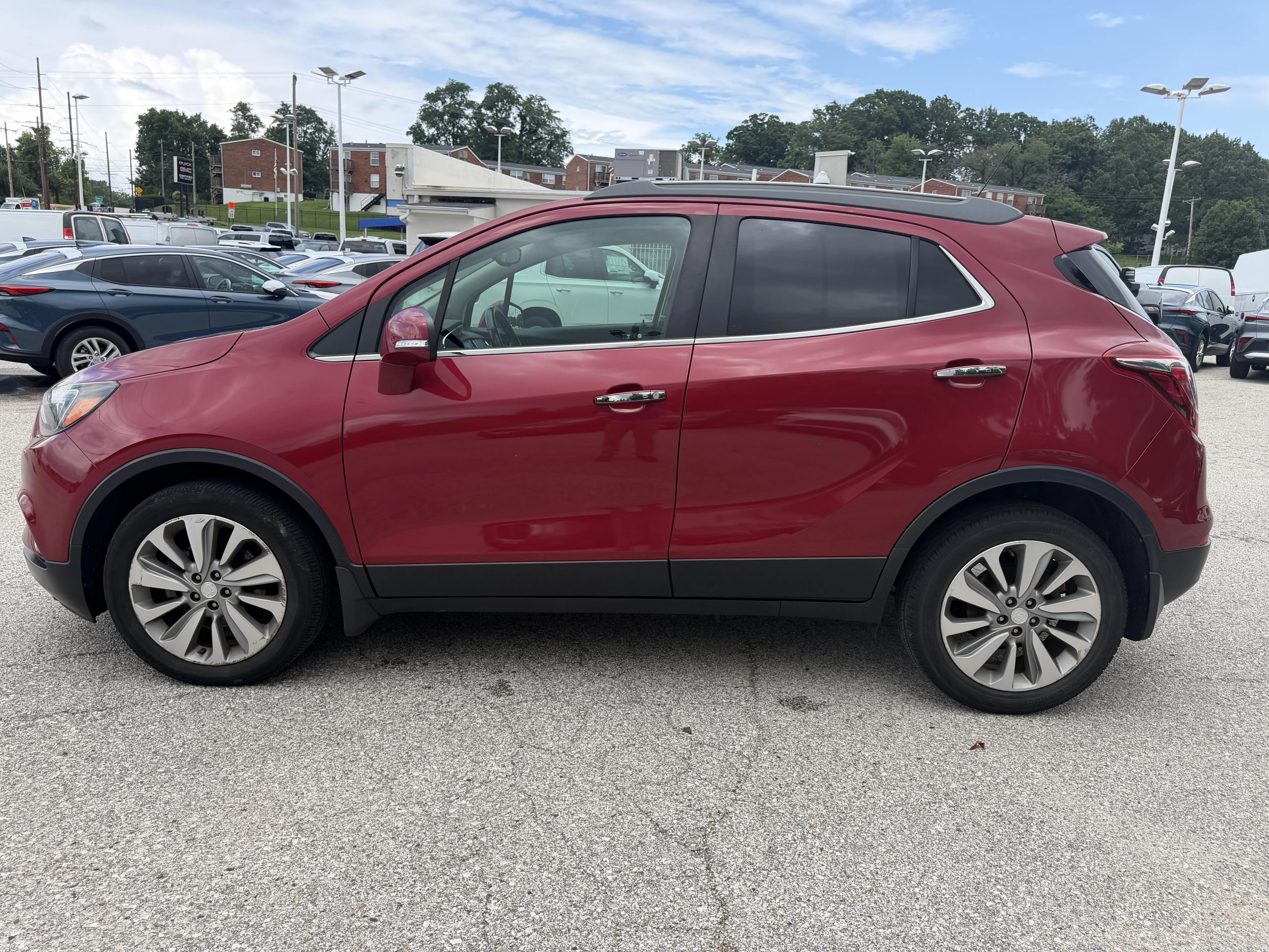 Used 2019 Winterberry Red Metallic Buick Preferred image 4
