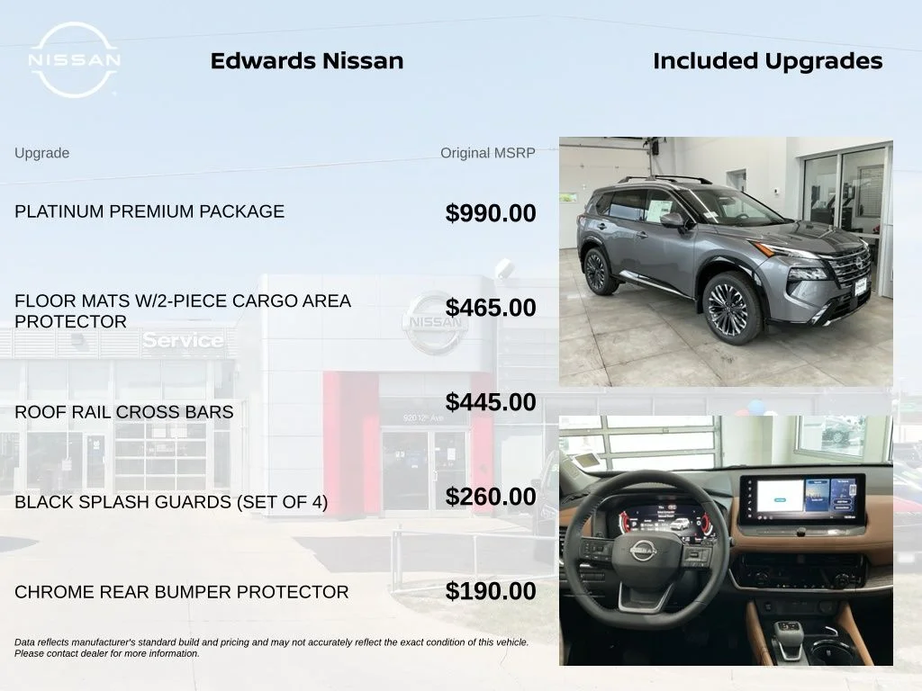 New 2026 Gray Nissan Platinum image 4