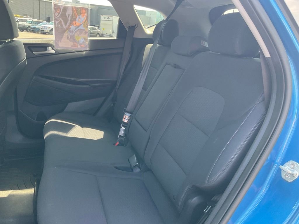 Certified Used 2021 Aqua Blue Hyundai SE image 18