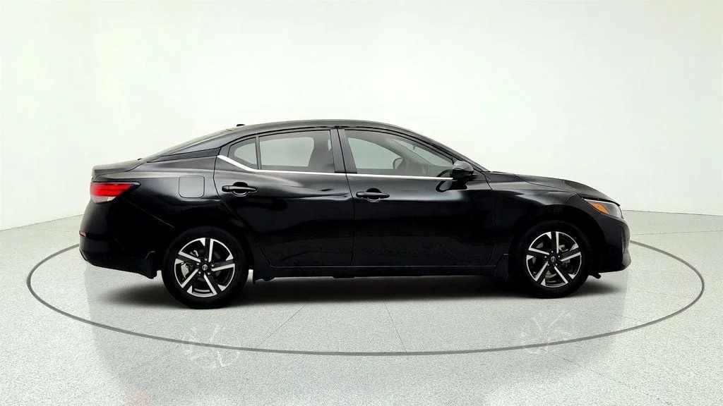 Used 2024 Super Black Nissan SV CVT image 4