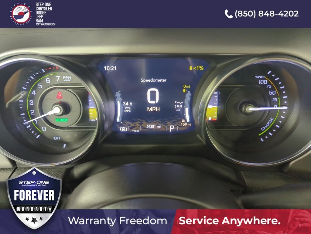 Used 2023 Black Jeep Rubicon 4xe image 34