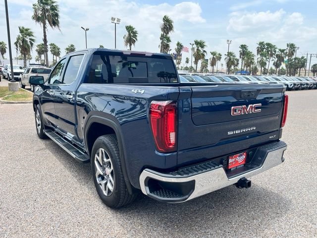 Used 2022 PACIFIC BLUE METALLIC GMC SLT image 6