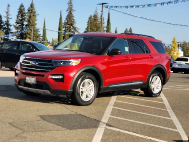 Used 2023 Red Ford XLT image 5