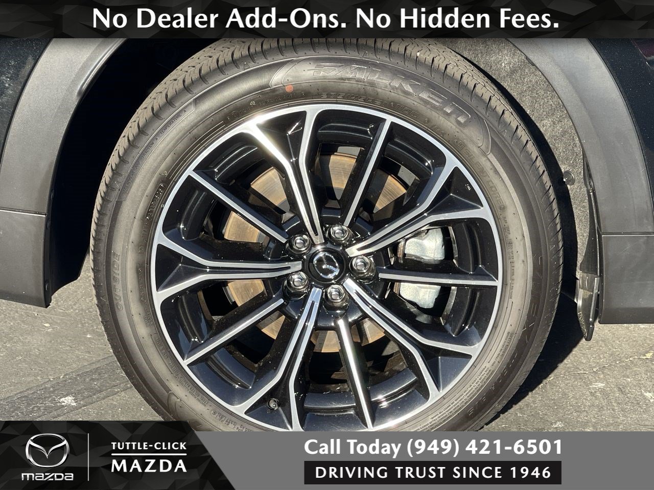 Used 2025 Jet Black Mica Mazda Premium Package image 14