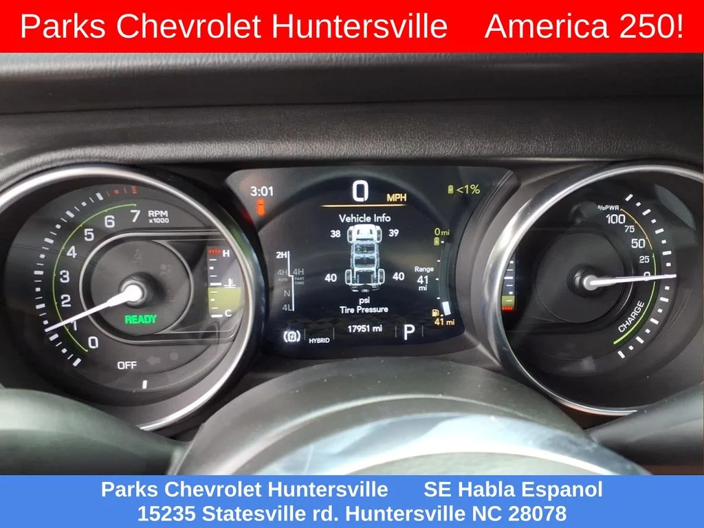 Used 2023 Silver Jeep Rubicon 20th Anniversary Edition 4xe image 16