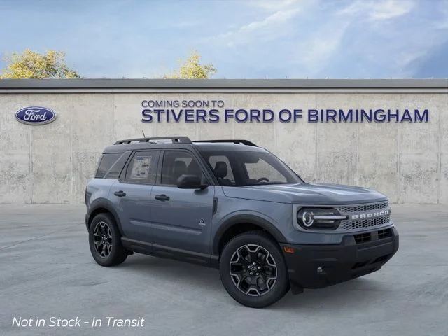 New 2026 Azure Gray Metallic Tri-Coat Ford Outer Banks® image 1