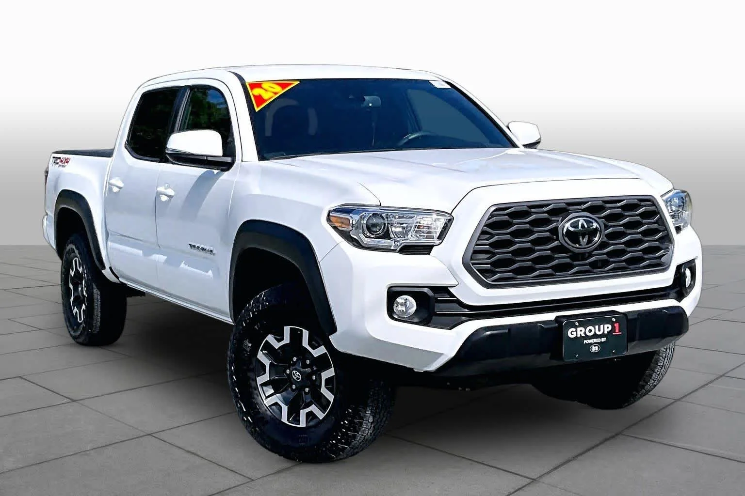 Certified Used 2020 Super White Toyota TRD Off Road image 3
