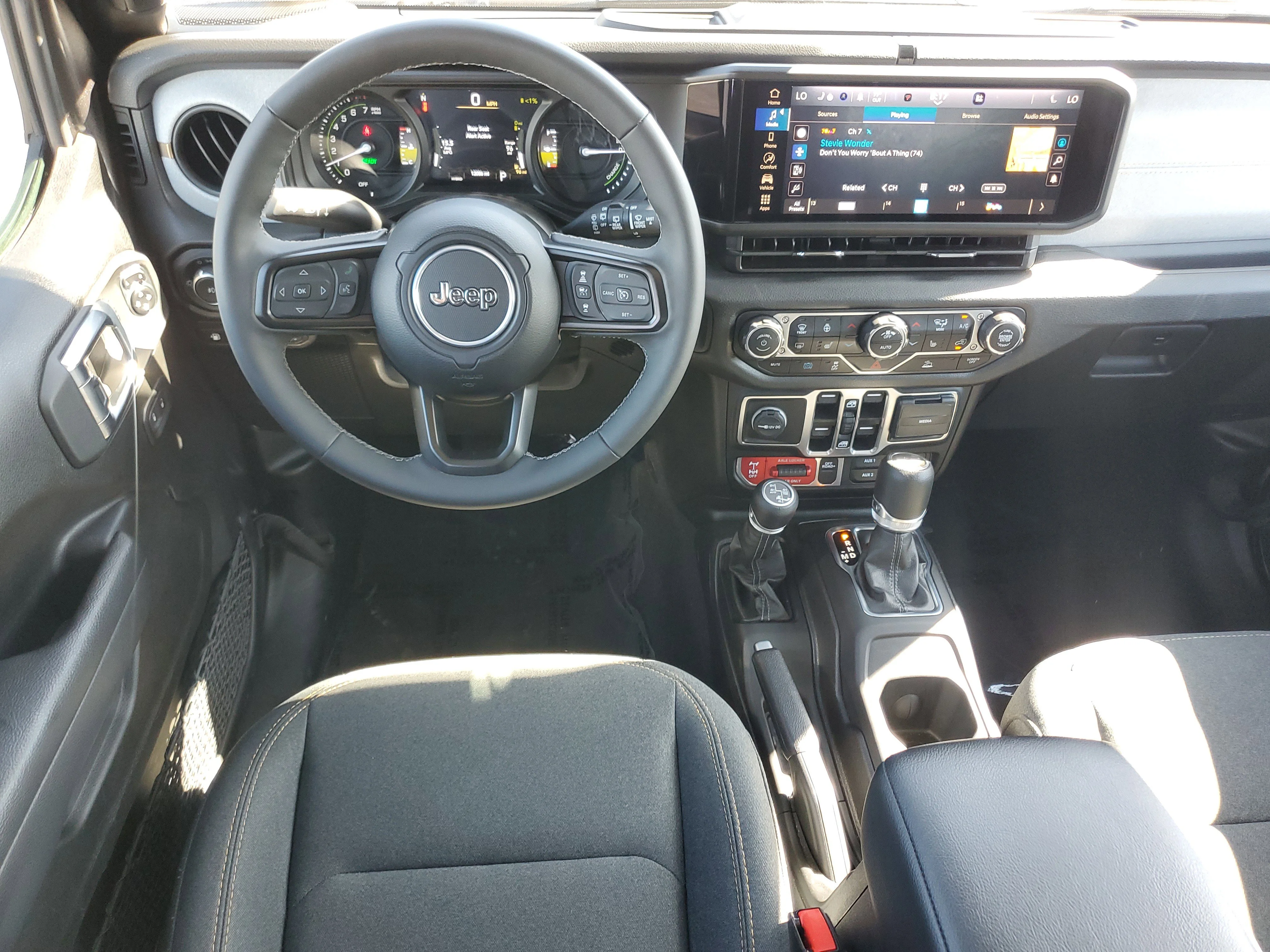 Certified Used 2025 Gray Jeep Willys 4xe image 15