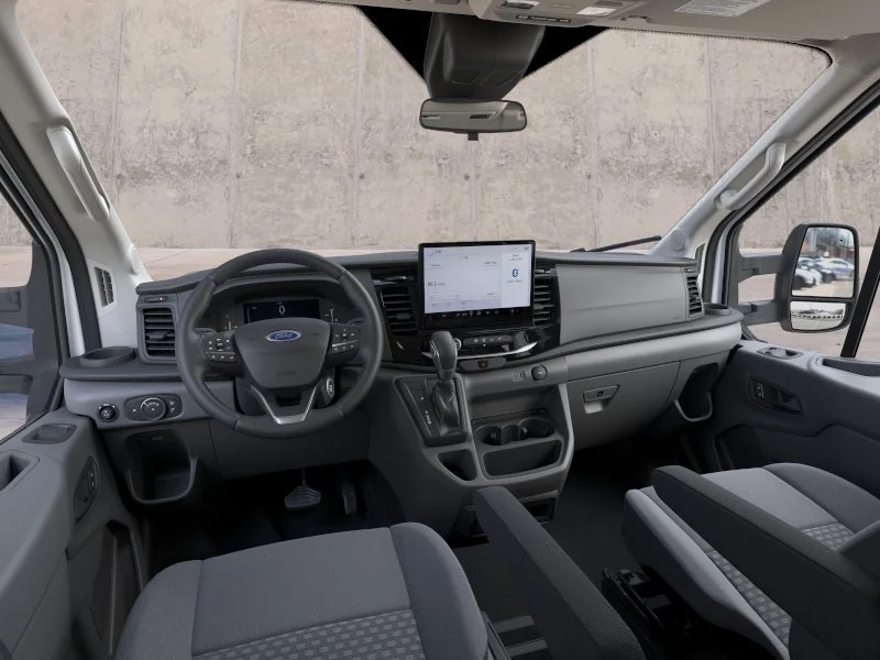 New 2026 Oxford White Ford Passenger Van XLT image 9
