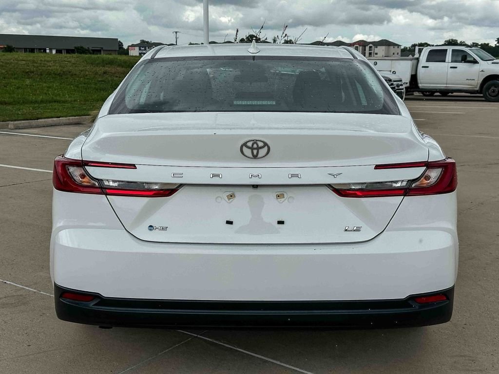 Used 2025 White Toyota LE image 4